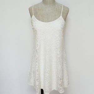 Emerald Sundae Lace Shift Dress